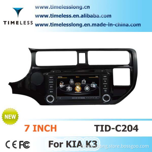Special Car Audio with GPS for KIA K3/Rio (s100 menu)